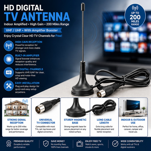 Dab radio aerial - aerial, system