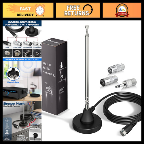 Indoor dab radio antenna - dab,