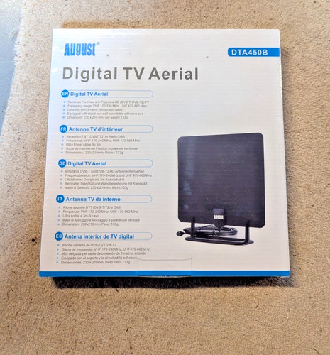 August dta450 indoor aerial - dta450, tv